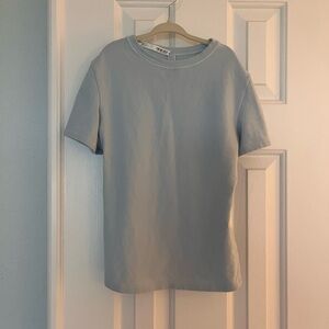 SKIMS Light Gray Short Sleeve Tee